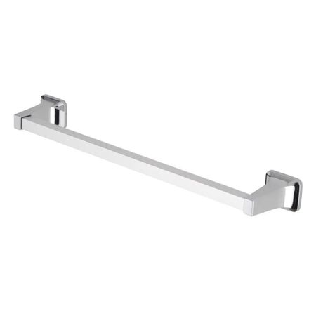 OakBrook Collection Chrome Towel Bar 18 in. L Die Cast Zinc