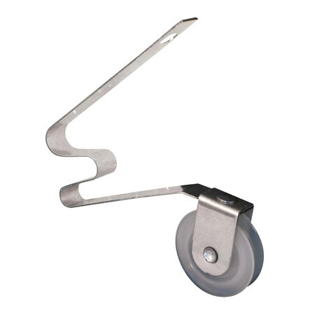 Prime-Line 1 in. D X 0.25 in. L Nylon/Steel Spring Tension Roller Assembly 2 pk