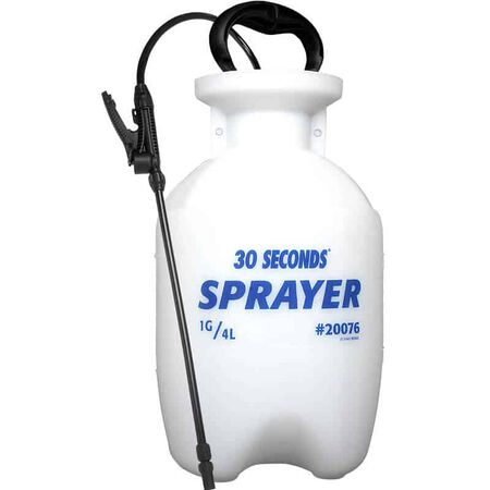 30 Seconds 30SS Tank Sprayer, White, 1 gal Spray Bottle