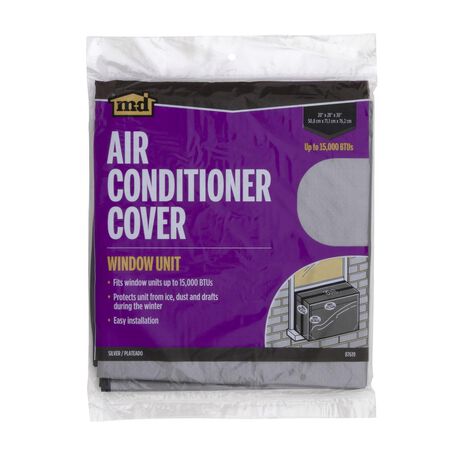 M-D 20 in. H X 28 in. W Square Outdoor Window Air Conditioner Cover