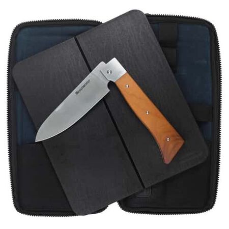 Messermeister Adventure Chef 6 in. L Stainless Steel Folding Block Knife Set 3 pc 