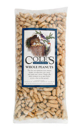 Cole's Assorted Species Wild Bird Food Whole Peanuts 2-1/2 lb.