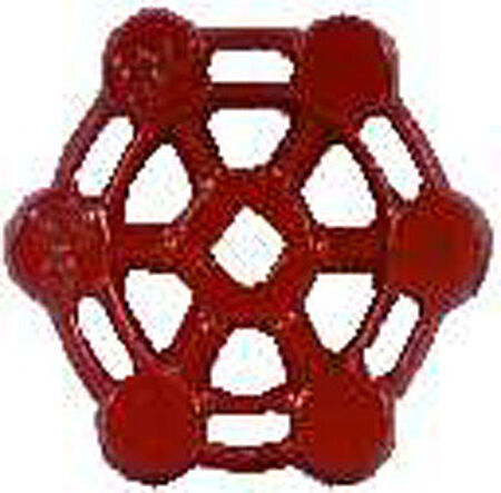 B & K 1 in. FPT Red Wheel Handle