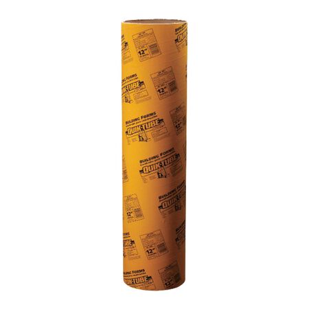 Quikrete Quik-Tube Cardboard Concrete Building Form Tube 12in. W x 4in. L x 12in. D
