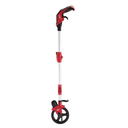 Milwaukee 19 in. L X 8 in. W 6 in. Measuring Wheel 10000 ft. Black/Red 1 pc