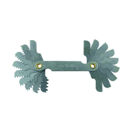 Irwin Hanson High Carbon Steel Metric Standard Thread Pitch Gauge 1 pc
