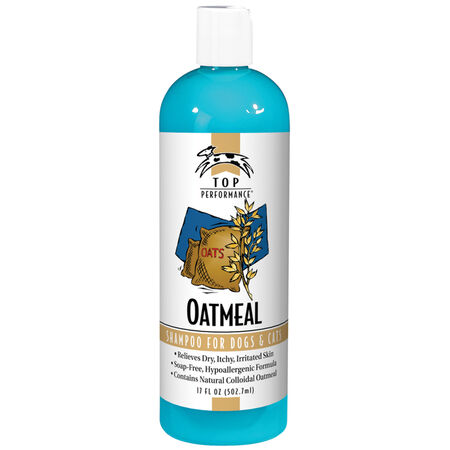 Top Performance Blue Oatmeal Cat/Dog Shampoo 17 oz