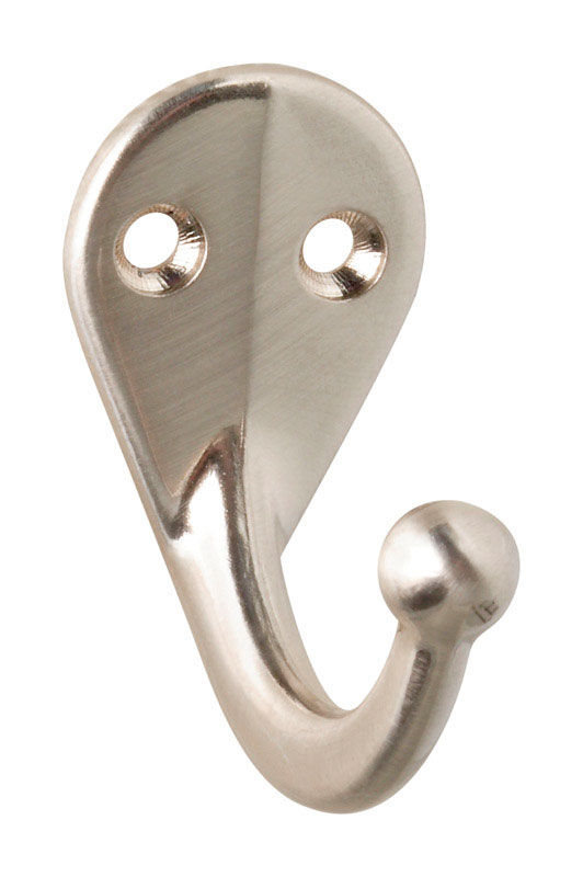 Ace Small Garment Hook 13/4 in. L Metal 2 pk Stine Home + Yard The