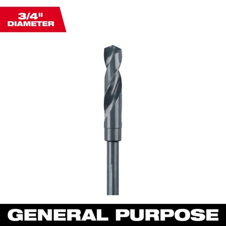 Milwaukee Thunderbolt 3/4 in. X 6 in. L Drill Bit 3-Flat Shank 1 pc