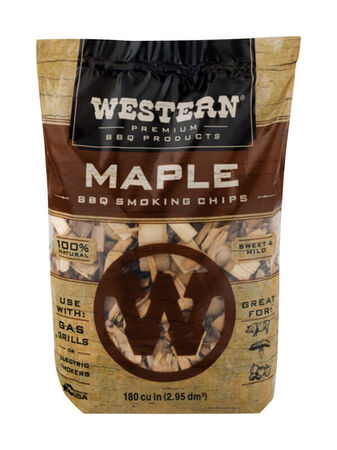 Western Maple Wood Smoking Chips 2 lb.