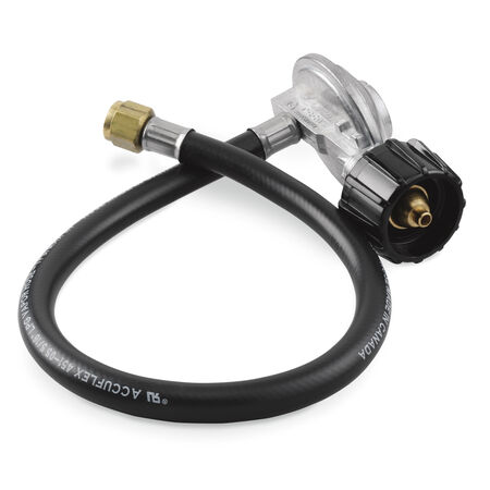 Weber Rubber Gas Line Hose and Regulator 21 in. L X 4 in. W