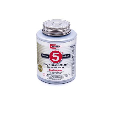 RectorSeal Soft Try 5 Soft Set Yellow Pipe Thread Sealant 8 oz.