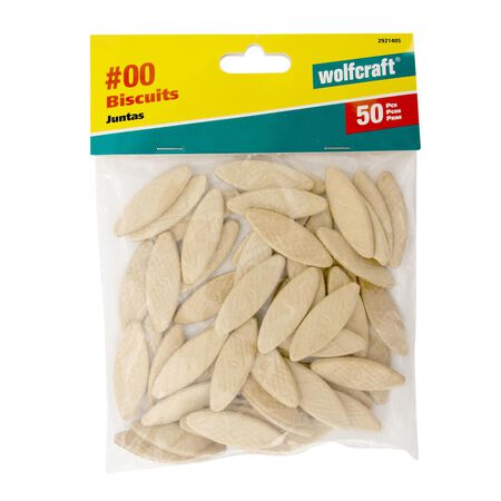 Wolfcraft No. 0 Biscuits 50 pc