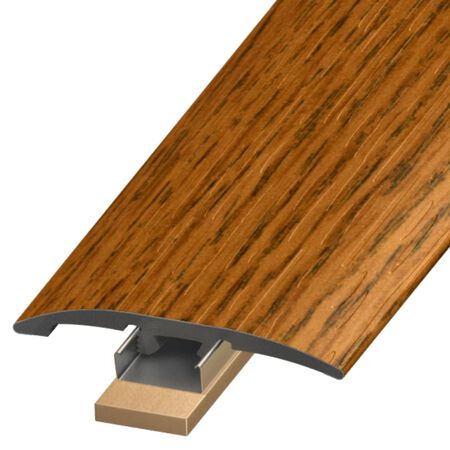 Versatrim Slim Trim 3-in-1 Floor Molding Spice Oak