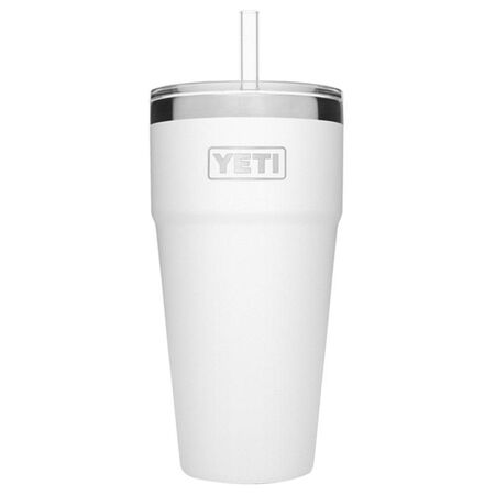 YETI Rambler 26 oz White BPA Free Straw Cup
