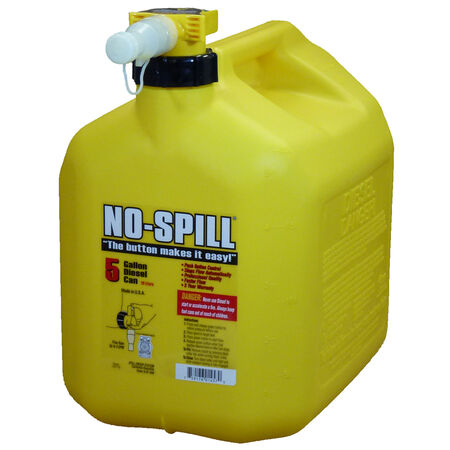 No-Spill Plastic Diesel Can 5 gal
