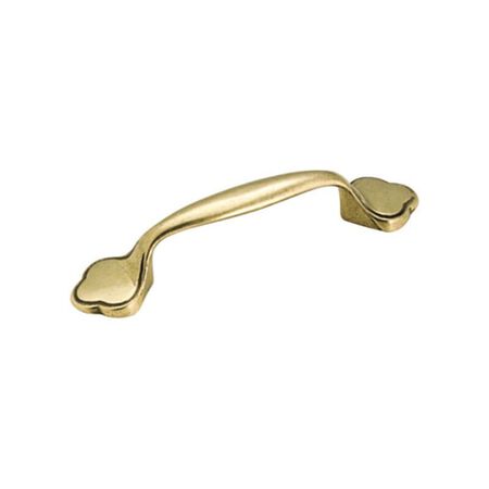 Amerock Allison Allison Cabinet Pull 3 in. Light Brass 1 pk