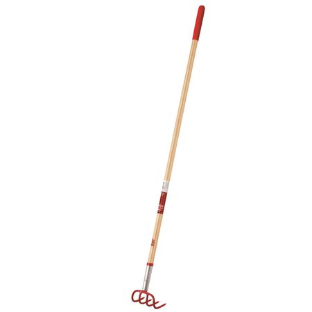 Ace 4 Tine Steel Cultivator 54 in. Wood Handle