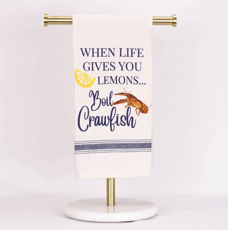 The Royal Standard Boil Crawfish Hand Towel