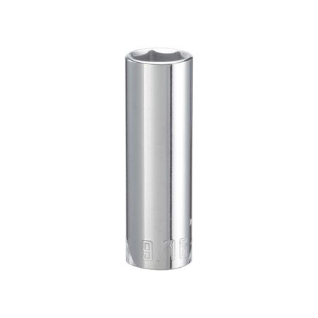 Craftsman 9/16 in. X 3/8 in. drive SAE 6 Point Deep Deep Socket 1 pc