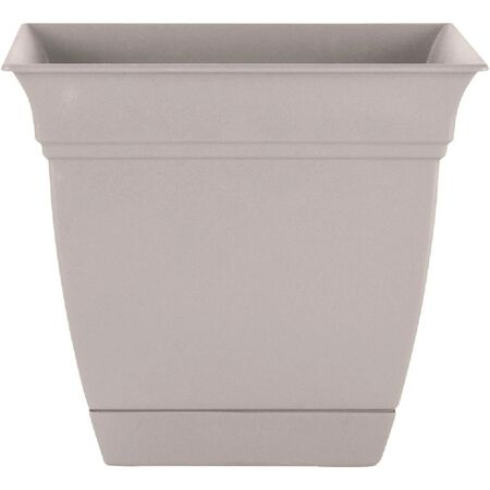 The HC Companies Eclipse 10 in. X 10 in. X 8.75 in. Resin Cottage Stone Planter