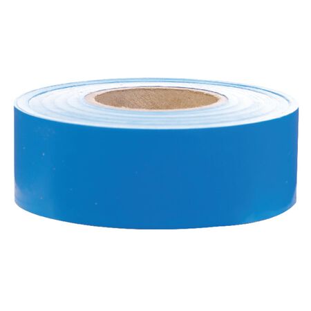 C.H. Hanson 300 ft. L X 1.2 in. W Plastic Flagging Tape Blue