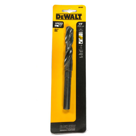 DeWalt 5/8 in. X 6 in. L High Speed Steel Split Point Twist Drill Bit 1 pc