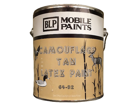 Camouflage Tan Latex Paint - Gallon