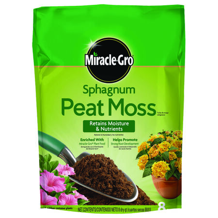Miracle-Gro Sphagnum Peat Moss 8 qt