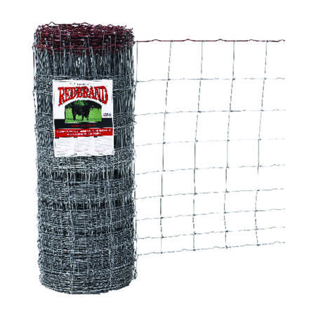 Red Brand Monarch 39 in. H X 330 ft. L Steel Field Fence Silver