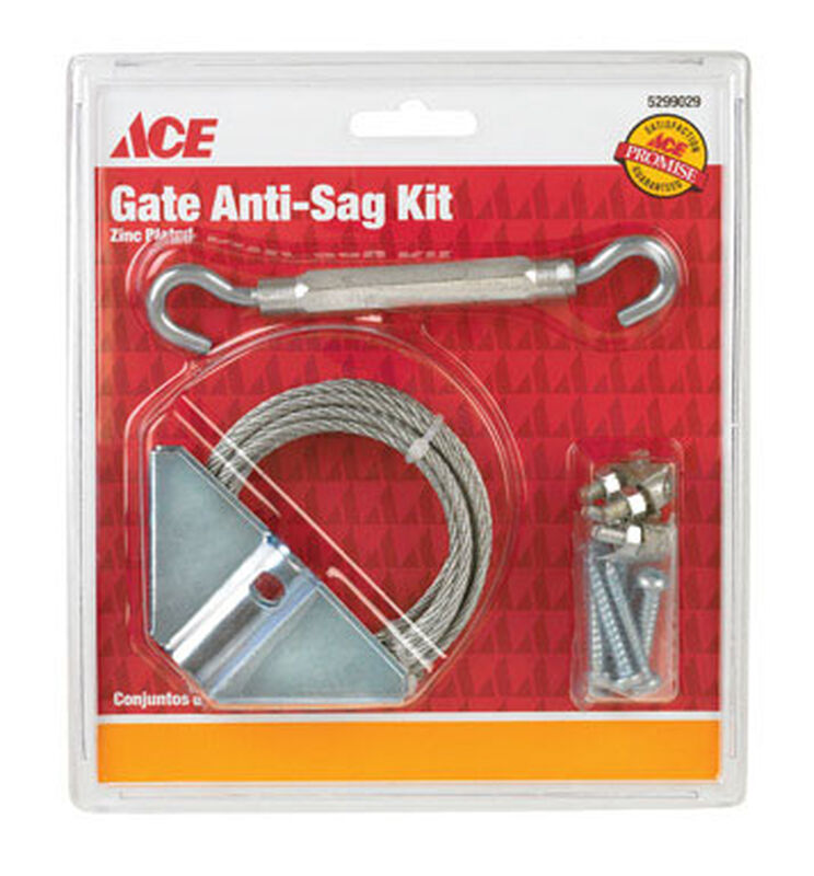 Ace Anti Sag Gate Kit Zinc Zinc Stine Home Yard The Family You Can Build Around