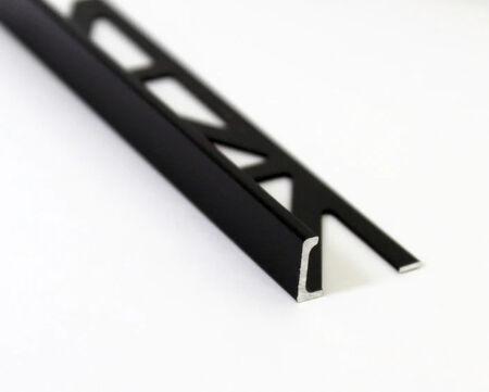 Blanke 1/2" Edge Protector Aluminum Matte Black