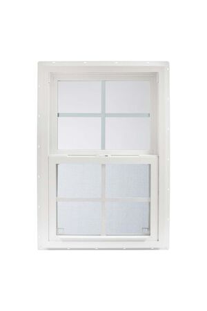 36 in. x 36 in. Clay Vinyl Insulated Window Low-E Glass Series 2K (4/4 Window Pane Arrangement)