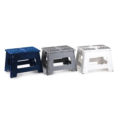 Core Kitchen 9 in. H X 9 in. W X 12 in. D 250 lb. capacity 2 step Plastic Folding Step Stool