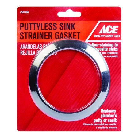 Ace Rubber 3-3/8 in. D X 4-1/4 in. D Sink Strainer Coupling