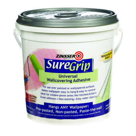 Zinsser SureGrip High Strength Glue Wallcovering Adhesive 1 gal