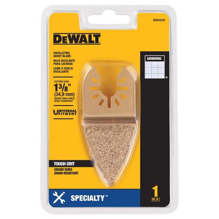 DeWalt Universal Fitment 1-3/8 in. Carbide Oscillating Blade 1 Piece