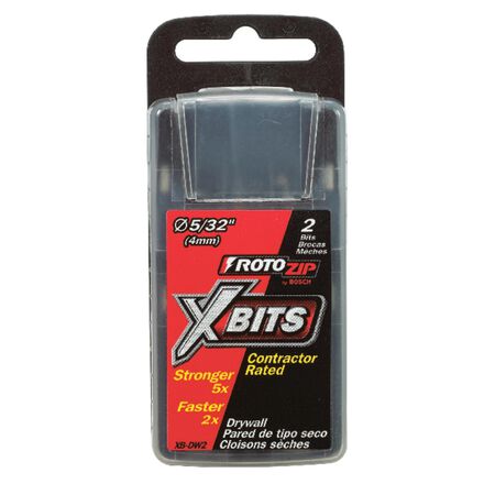 Rotozip 5/32 in. Steel Drywall Bit 2 pk