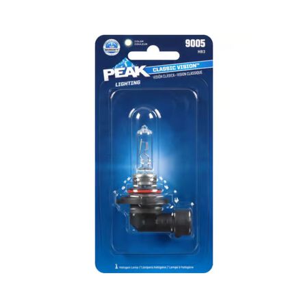 Peak Classic Vision Halogen High/Low Beam Automotive Bulb 9005