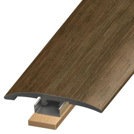 Versatrim Slim Trim 3-in-1 Floor Molding Sawmill Ash