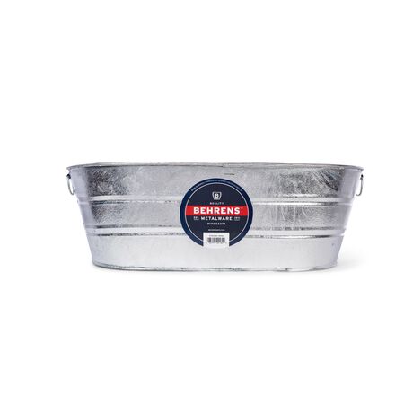 Behrens 16 gal Steel Tub Oval