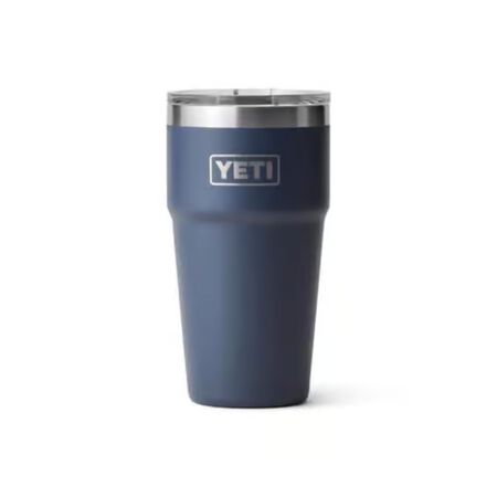 YETI Rambler 20 oz. Navy BPA Free Stackable Tumbler with MagSlider Lid