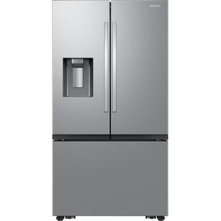 Samsung 31 cu. ft. Mega Capacity Standard Depth 3-Door French Door Refrigerator in Stainless Steel with Four Types of Ice