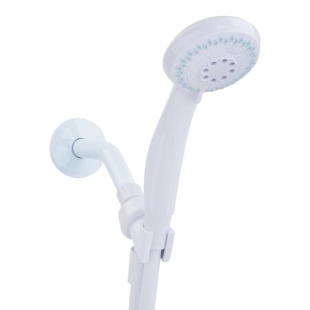 OakBrook White PVC 3 settings Handheld Showerhead 1.8 gpm