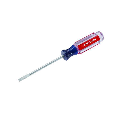 Craftsman 3/16 in. X 4 in. L Slotted Screwdriver 1 pc
