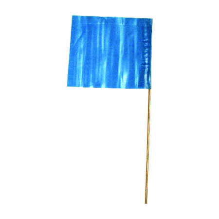 C.H. Hanson 21 in. Blue Marking Flags Polyvinyl 100 pk