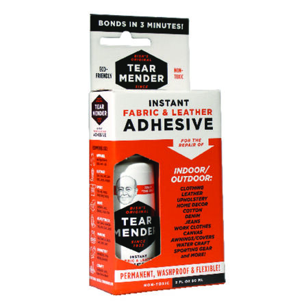 Tear Mender High Strength Liquid Fabric & Leather Adhesive 2 oz