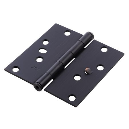 Ace 4 in. L Oil Rubbed Bronze Residential Door Hinge 1 pk