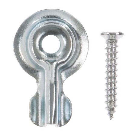 Ace Zinc-Plated Silver Steel Screen/Storm Turn Buttons 4 pk