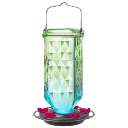 Nature's Way Hummingbird 23 oz Glass Bird Feeder 6 ports
